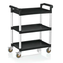 WAS Germany Servierwagen Aluminium, Polypropylen 