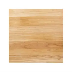 Bolero quadratische Tischplatte Natur vorgebohrt 70cm