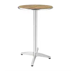 Bolero runder Stehtisch Eschenholz 1 Bein 60cm