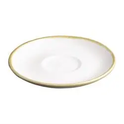 Olympia Kiln Espresso Untertassen Kreideweiß 11,5cm (6 Stück)