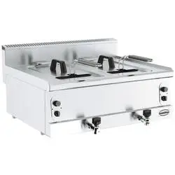 CombiSteel Base 600 Friteuse Gas 2x8l
