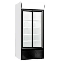 CombiSteel Kühlschrank Mit Doppelte Schiebeglastüren