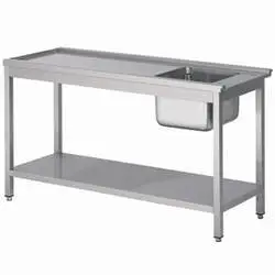 CombiSteel Zulauftisch Grundboden 1500 für 7280.0045-0046-0050-0055-0060-0065