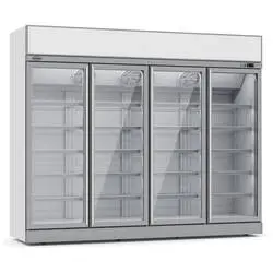 CombiSteel Tiefkühlschrank 4 Glastüren Ins-2060f