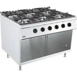 CombiSteel Base 900 Gasherd 6 Br.