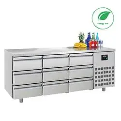 CombiSteel 700 Kühltisch 9 Schubladen