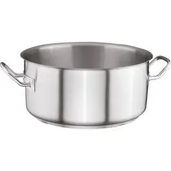 Stalgast Edelstahl Suppentopf, ohne Deckel, Serie OnSet, Ø 360 mm, Höhe 170 mm, 16 Liter