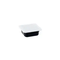 Stalgast Gastronormbehälter, Serie STANDARD, Polycarbonat, schwarz, GN 1/6 (65 mm)