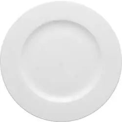 6 Brotteller, weißes Porzellan, Serie Versailles, Ø 170 mm