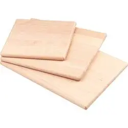 Schneidbrett aus Holz, 300 x 250 x 20 mm (BxTxH)