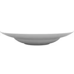 6 Pasta-Teller von Lubiana, Porzellan, weiß, Serie Kaszub/Hel, Ø 290 mm