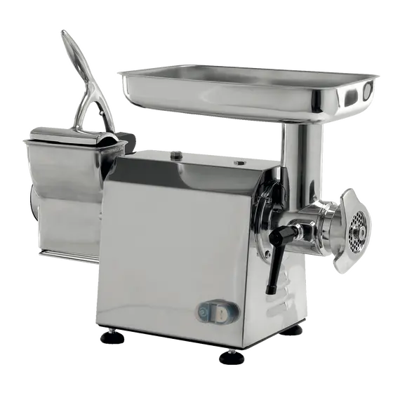 Prismafood Fleischwolf/Käsereibe-Kombi - Gusseisenmahlgruppe - Produktion FW: 200 kg/Std - KR: 50 kg/Std