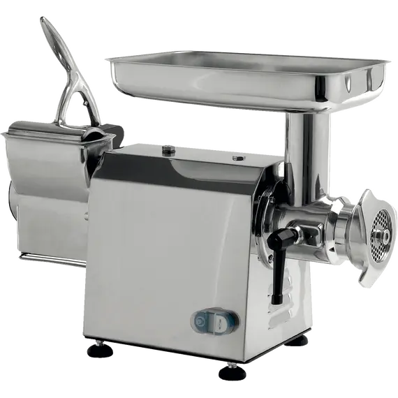 Prismafood Fleischwolf/Käsereibe-Kombi - Edelstahlmahlgruppe - Produktion FW: 300 kg/Std - KR: 70 kg/Std