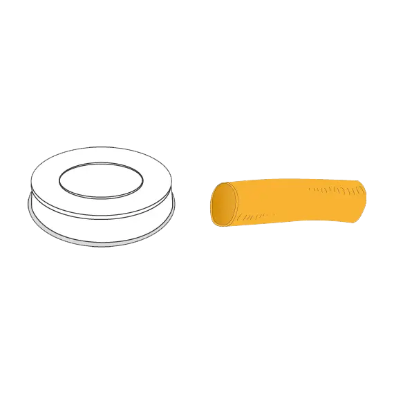 Prismafood Matrize Cannellone Ø 7,8 cm