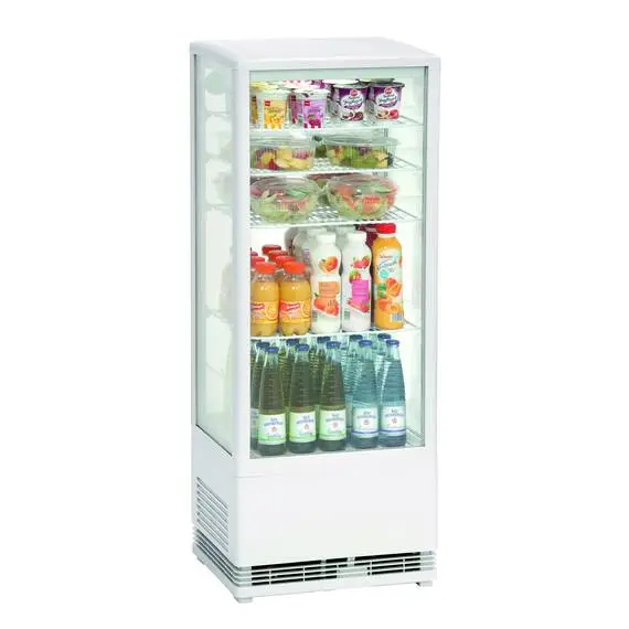 Neumärker Kühlvitrine 98 Liter, weiß, Inhalt: 98 Liter