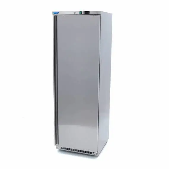 Maxima Kühlschrank R 400L SS - 340 Liter, Farbe: Edelstahl
