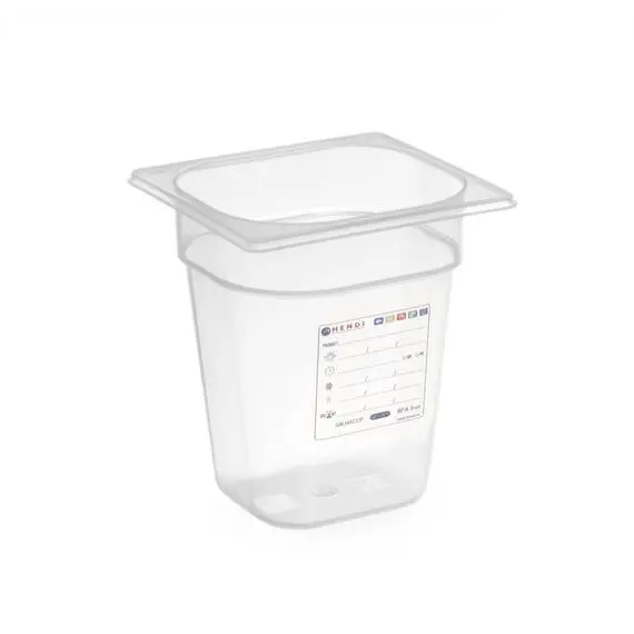 Hendi Aufbewahrungsbehälter Gastronorm Behälter 1/6 2.4 L, Variante: 2.4 L