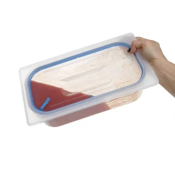 Hendi Polypropylen Gastronorm Deckel, luftdicht verschließbar GN 1/6, Variante: GN 1/6