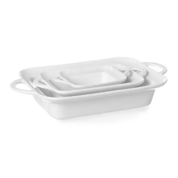 Hendi Ofenform mit Ohrengriffen, rechteckig 328x189x(H)58 mm, Größe: 328x189x(H)58 mm