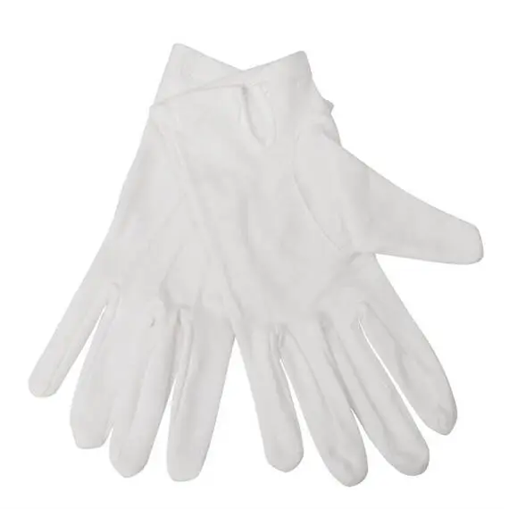 Herren Servierhandschuhe weiß L