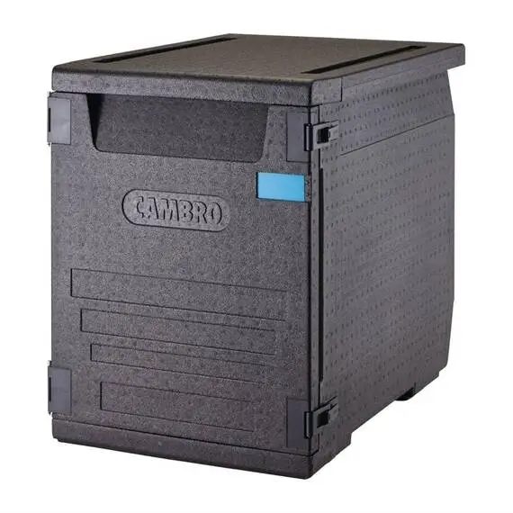 Cambro isolierter Frontlader Lebensmitteltransportbehälter 126L mit 6 Schienen