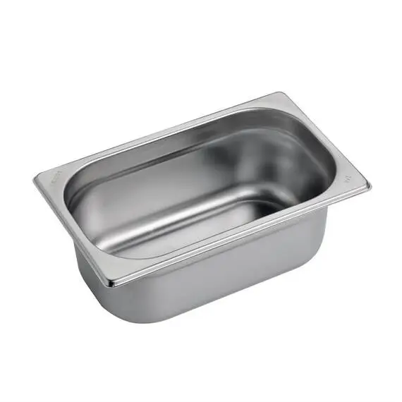 Gastro M Edelstahl GN-Behälter 10cm GN1/4