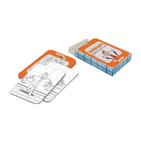 Dining Kids Memory Kartenspiel zum Ausmalen Hotelpage (40 sets)