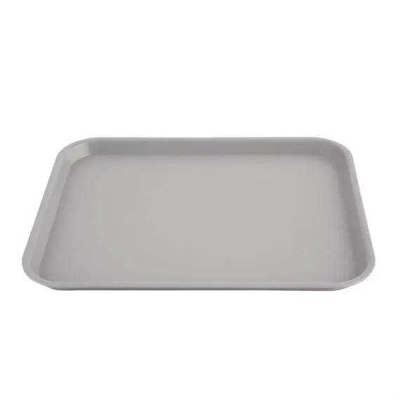 Olympia Kristallon Fast-Food-Tablett grau 34,5 x 26,5cm