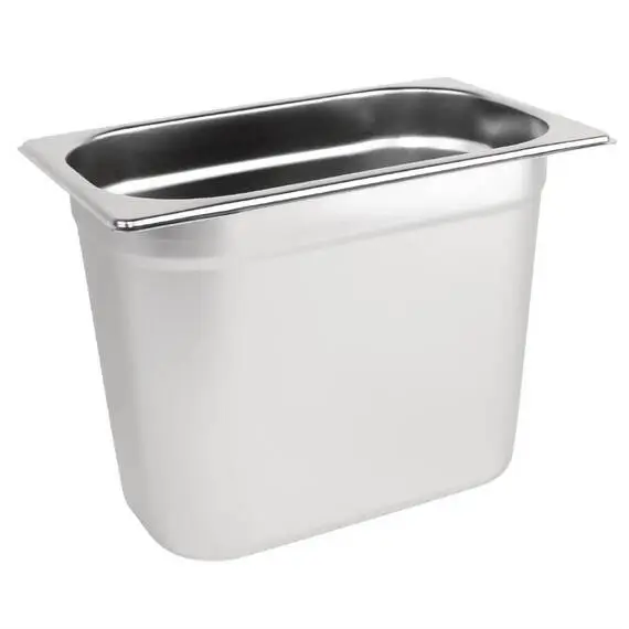 Vogue GN-Behälter Edelstahl 20cm GN1/4