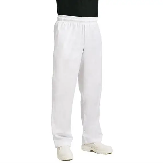 Chef Works Unisex Kochhose Easyfit weiß XL