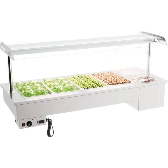 CombiSteel Einbau Bain-marie Mit Schalen 4/1