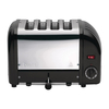 Dualit Toaster 40344 schwarz 4 Schlitze