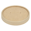 Colpac Deckel für recycelbare, mikrowellengeeignete Suppenbecher 225ml und 350ml (500 Stück)