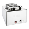 Buffalo Bain-Marie mit 2x 5.2L Schalen