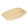 Olympia Hevea-Brett für Gusseisen-Oval-Sizzler 335x205mm für GJ557
