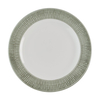 Churchill Bamboo Ceramic Spinwash Alpine Teller mit Fuß, 233 mm, (12 Stück)