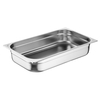 Nisbets Essentials Edelstahl Gastronorm Behälter 1/1 100mm (3 Stück)