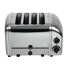 Dualit Kombi-Toaster 42174 Edelstahl 4 Schlitze
