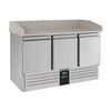 Combisteel Compact Line Pizzatisch 3 Türen – Breite 1400