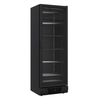 Combisteel Tiefkühlschrank 1 Glastür Schwarz 382L – Breite 640 – Art.-Nr.: 7464.0064