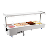 Combisteel Einbau Bain-Marie mit Schalen 4/1