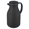 Isolierkanne mit Drehverschluss, schwarz, 1,5 Liter
