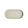 6 Teller oval, Serie Sand, 270x133 mm