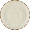 Untertasse, Serie Aida, cremefarben, braun gesprenkelt, Ø 160 mm, 12 Stück