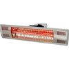 Elektrischer Heizstrahler, hängend, für Wand- oder Deckenmontage, Abmessung 455 x 90 x 100 mm (BxTxH)