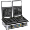 ROLLER GRILL Doppel-Waffeleisen, Brüsseler Waffelform, 550x440x230 mm (BxTxH), 2x 1,6 kW