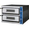 GGF Pizzaofen mit zwei Kammern für 12 Pizzen à 360 mm, 18 kW, 1010 x 1210 x 750mm (BxTxH)