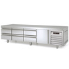 Vaiotec Topline Unterbaukühltisch / 4-fach GN 1/1 mit 6 Schubladen / 1 Tür, 2245 x 700 mm
