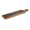 Was Germany Servierbrett SLATE & SERVE, 53 x 12,5 x 1,5 cm, Akazienholz, Schiefer