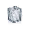 Yuyu Cube Smoke Grey, 7,5 x 7,5 x 9,5 cm, Glas